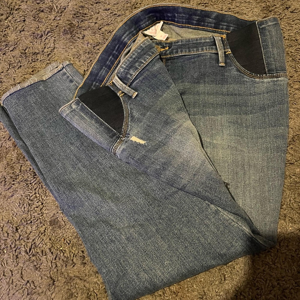 Isabel maternity jeans skinny size 18‎ blue